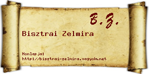 Bisztrai Zelmira névjegykártya